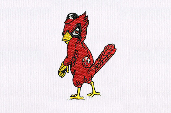 Annoyed Red Bird Embroidery Review