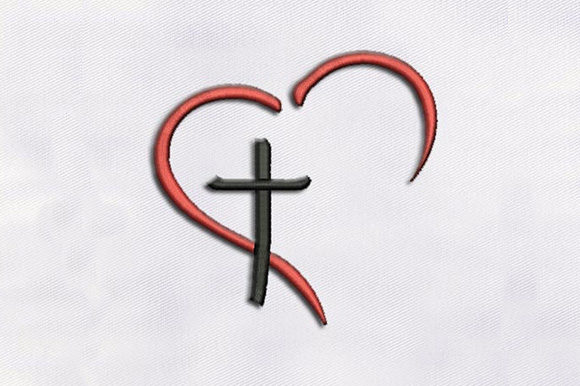 Heart with Cross Shape Embroidery Review