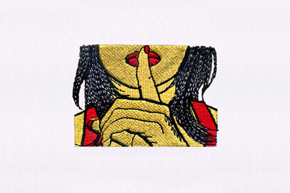 Hushing Woman Embroidery Review