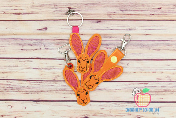Jackrabbit in the Hoop Keyfob Review for Seasonal Embroidery