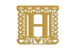 Papel Picado Alphabet H Review for Craft Fairs