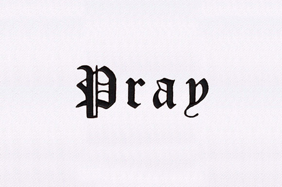Positive Pray Embroidery Design Review