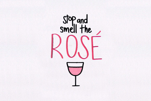 Stop Smell the Rose Embroidery Review
