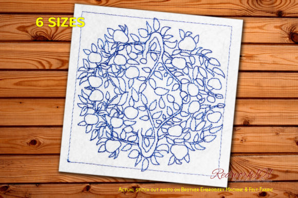 Tree Pattern Embroidery Review for Craft Fairs